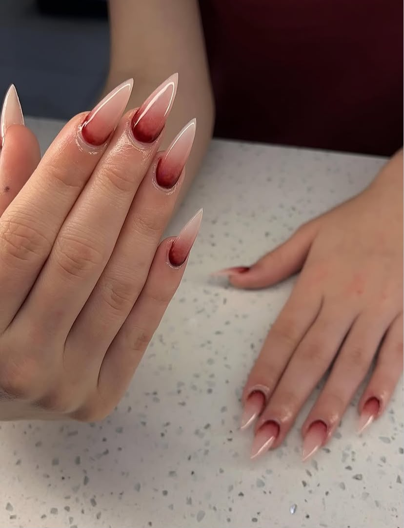 Almond ombre