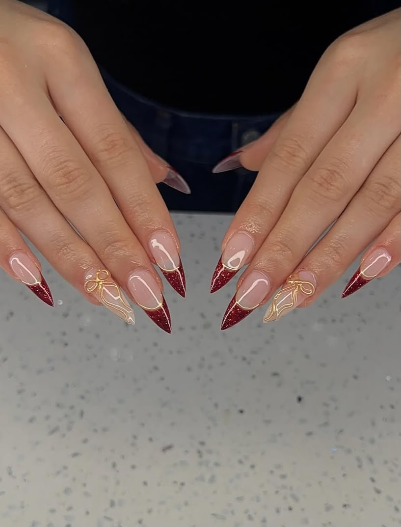 Ruby French with bow